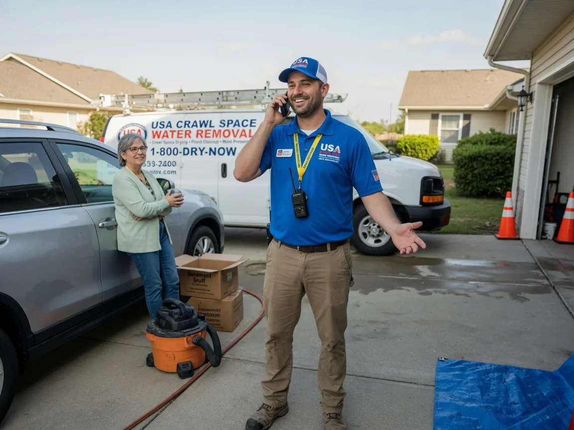 Crawl Space Water Removal North, SC FAQs